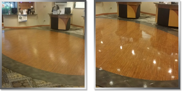 Floor Stripping And Waxing Services, Stripping Vinyl Tile Floors