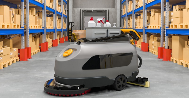 types of industrial floor cleaning machines
