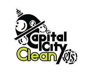 The logo of Capital City Clean.