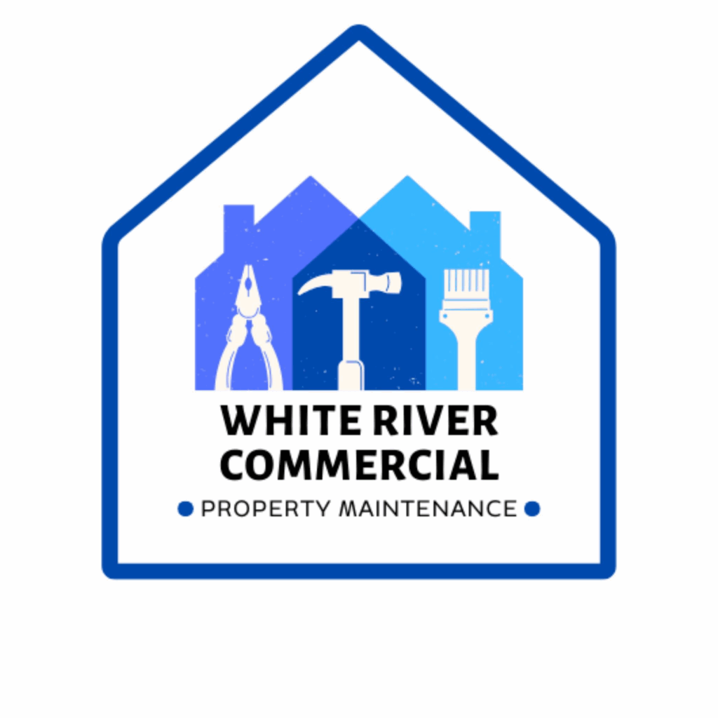 The logo of White River Facility Services. 