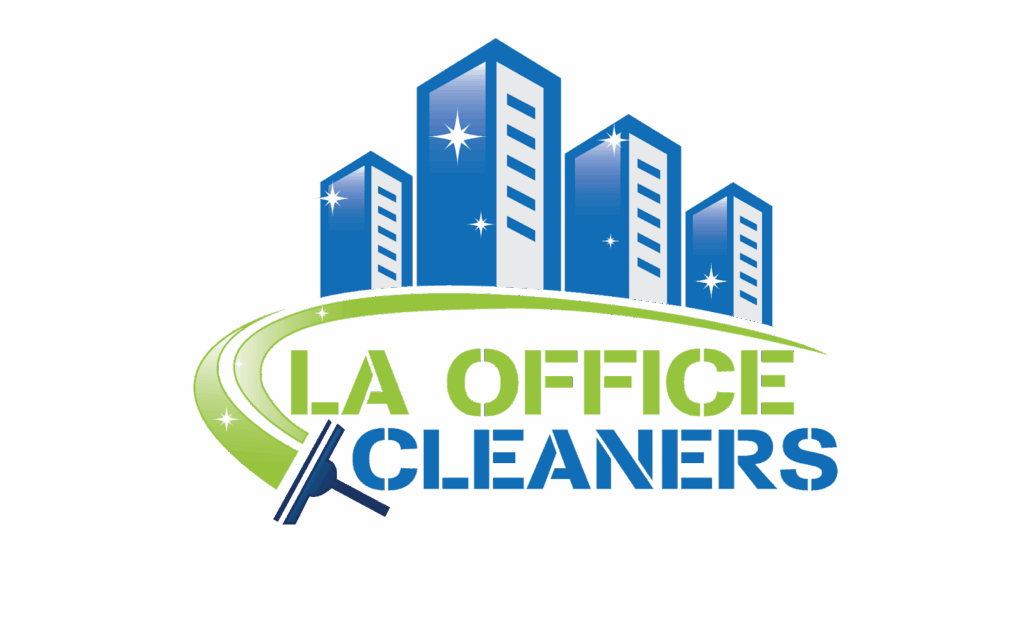 Logo of LA Commercial Cleaners.